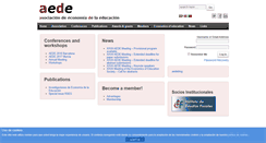 Desktop Screenshot of economicsofeducation.com