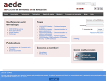 Tablet Screenshot of economicsofeducation.com